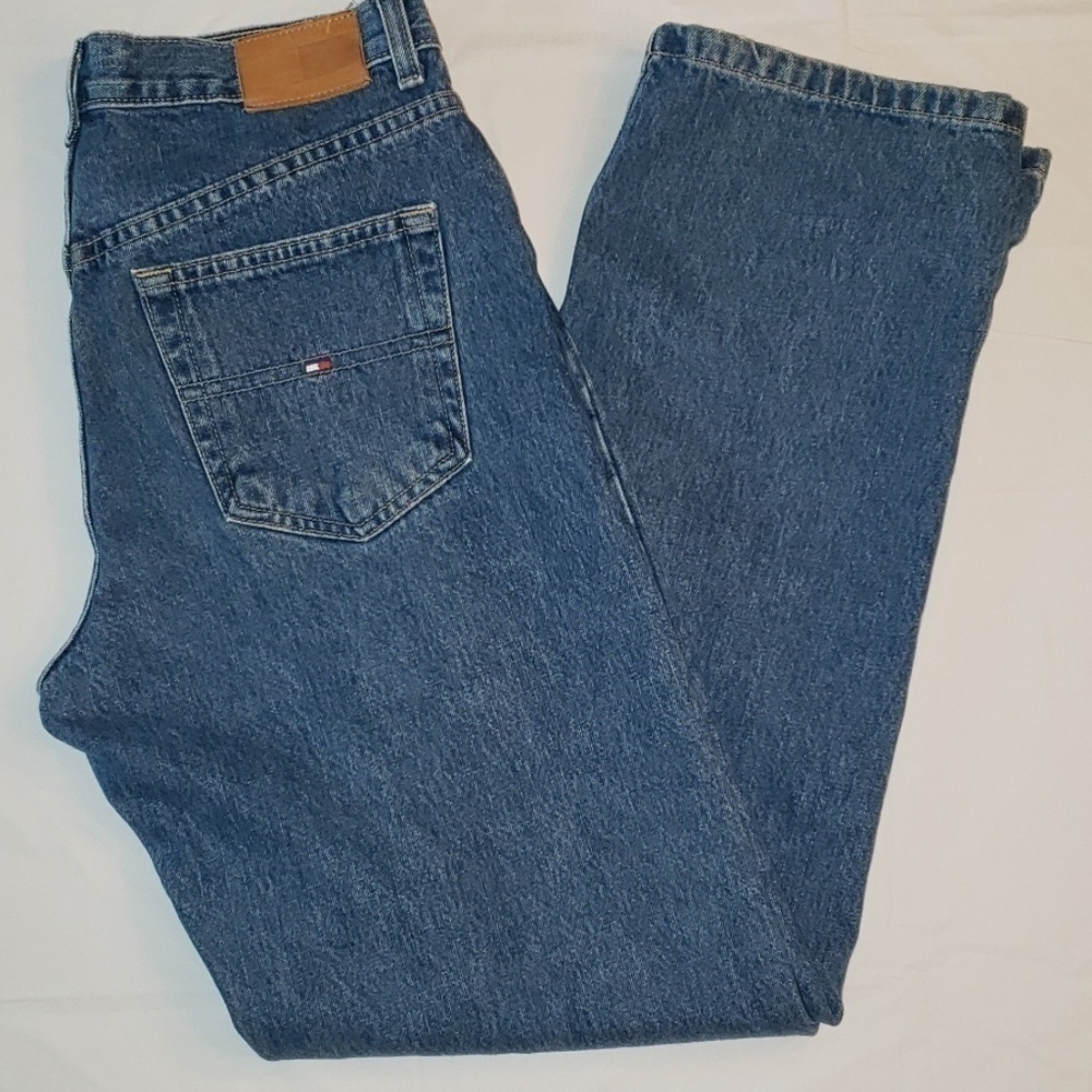 TOMMY Hilfiger High Waist 10" New Vtg 2002 6 EUC